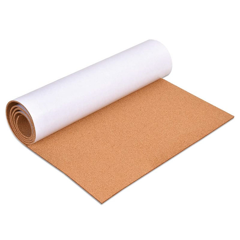YCCYYCCY Self-Adhesive Cork Board Roll  1/8"" Thick Cork Boards for Walls  20""x16"" Cork Board Roll for Office  Home  School(3mm 40 * 50cm) - Image 1
